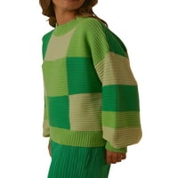 Gwiyeopda pulover pletene džempere za žene s dugim rukavima vrhovi pletenje