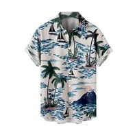 Košulje za muškarce Muški ljetni odmor Turizam Plaža Modni trend Ležerne prilike 3D digitalni ispis