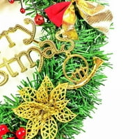 Eleaeleanor Božićne vijence za viseće viseće vijenca vijenca na otvorenom ukras Garland Holiday Božićni