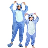 Kokopeanovci Zimske žene Muškarci Unise odrasli slatki crtani slont životinja pidžama ženka flanela za spavanje pidžamas setovi dječje pidžame Onceies