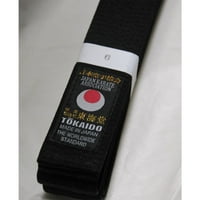 Tokaido karate japanski jka crni pojas, 1,75
