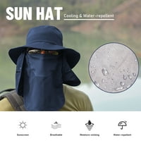 Gecheer za zaštitu od sunca Širok priručnik za obruč od ruba od lica Višenamjenski za planinaru ribolovne plaže