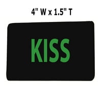 Kiss Glam Metal Hard Rock 4 W 1.5 T željeza za šivanje dekorativne zakrpe