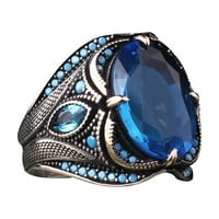 Jiyugala prstenovi za žene ugravirani vintage prsten za muškarce i nakit Popularni dodaci