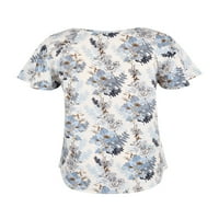 Bomotoo dame modni ljetni vrhovi čipkajte labav majica sa dnevnim boravkom Ležerne košulje