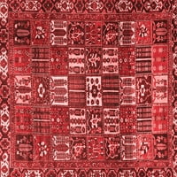 Ahgly Company Zatvoreni pravokutnik Perzijski crveni tradicionalni prostirke, 2 '5'