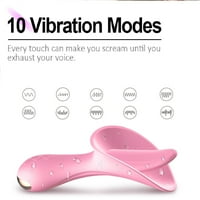 Clit bradavi poticaj vibratora za žene, više vibracije i vibracije i lizanje ženskih igračaka za odrasle