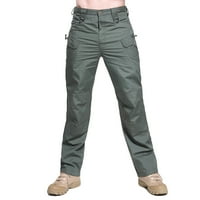 Symoidne muške teretne hlače Camo klirence vojske zelene muške hlače pantalone veličine m