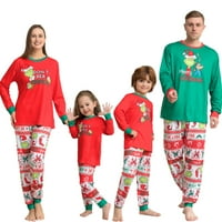 Grinch božićne pidžame za odrasle dječje porodično slanje noćna odjeća PJS setovi Xmas pidžama