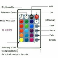 GOSTOTO LED striptiz Svjetla RGB Svjetla za promjenu boje vodootporna fleksibilna LED svjetla sa daljinskim