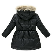 Jjayotai Toddler Baby Boys Girls SoBat-Collect Jacket duksevi za djecu Zimska debela toplog vjetrootporna