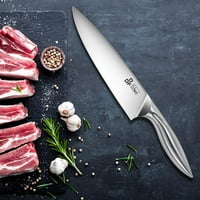 Kuharski nož, DDF Iohef Kuhinjski nož od nehrđajućeg čelika, profesionalni oštar nož s ergonomskom ručkom,