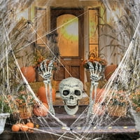 Kosturi za kostur Halloween Dekoracije, realistični ukras kostura za Noć vještica ukras, zastrašujuće
