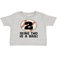 Inktastični drugi rođendan bejzbol godina Old Boy poklon dječaka malih majica ili majica mališana