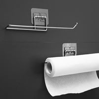 Držač za pohranu papira Wall - montirani samo ručnik Rack Punch - Besplatno kupatilo WCEOR Organizator kuće
