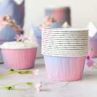 Cupcake lineri Čaše za pečenje za pečenje masti neprobojne obloge za muffine Zamotači za vjenčane rođendanske