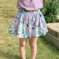 Hlače suknje za djevojčice, mališane ljetne djece dječje djevojke modne slatke suktne suknje, 7- godine
