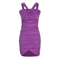 StMixi ljetne haljine za žene noćni klub seksi od ramena ruched bodycon halter mini haljine haljine