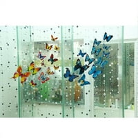 PVC 3D leptir zidni dekor slatki leptiri zidne naljepnice Art naljepnice Kućni spavaća soba Dekoracija