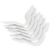 Plastični anđeoski krila ukrasi Božićni pleteni obrtni pribor rekviziti