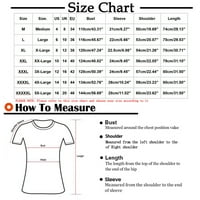 Odeerbi ljetne grafičke majice za muškarce Valentinovo 3D bluza za ispis casual fitness sportski vrhovi