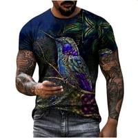 Muška majica s kratkim rukavima za muškarce unise dnevna majica 3D ispis grafički otisci životinjski print kratkih rukava na vrhu casual bluza