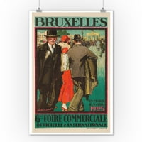 Bruxelles Vintage Poster Belgija C