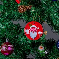 Beppter Božićne ukrase Početna Dekor visi dekoracija Božićni ukrasi, ukras za ukrašavanje na trenam u ornamentu