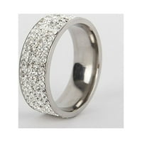 Lroplie prstenovi za žene djevojke Boja geometrija od nehrđajućeg čelika veličine nakita 5- prstena