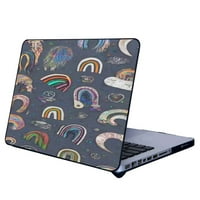 Kompatibilan sa MacBook zrakom Telefonska futrola, Boho-Rainbow-Aestetic - Silikonski zaštitni materijal