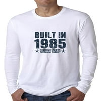 Ugrađen - Savršeni rođendanski poklon - vintage muške sive majice dugih rukava