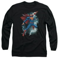 Superman DC Comics Godišnji Poklopac za odrasle majica dugih rukava Tee Tee