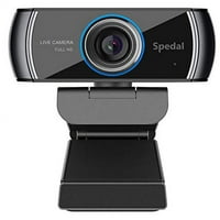 Web kamera sa mikrofonom, 1080p HD USB kamera [Plug and Play] za laptop, radna površina, streaming web