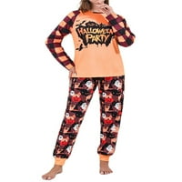 GUEUUSU Obitelj Halloween pidžama