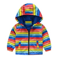 4T zimski kaput jakna omladinska dječja dječja vjetrootporna kaput sa kapuljačom patent zatvarača GRILS