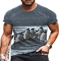 Paille muns majica 3D print grafički životinjski majica Ljetna casual modna majica Streewewer bluza na vrhu radne odjeće