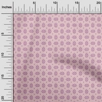 Onuone pamučni dres svijetlo ružičasta tkanina Geometrijska DIY odjeća za preciziranje tkanine Tkanina