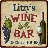 Litzy's rustikalni vinski bar Zidni zid Décor kuhinja Poklon metal 112180056196