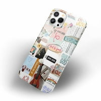 Torbica za iPhone Pro Max, Christian Life uzorak futrola sa bočnim otiskom, tanki branik puni poklopac