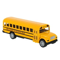 Školski autobus Model igračaka Legura PULL Povratak Model Autobusna igračka Dječji igrac automobila