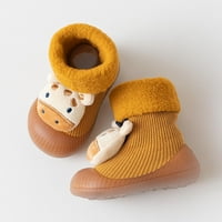 Leey-World Toddler cipele za djecu protiv klizanja cipele od novorođenčadi djevojke pamučne noktne kavezne čarape baby boy gumene jedinice veličine toddler cipele za djevojke