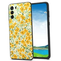 Kompatibilan je sa Samsung Galaxy S22 + Plus telefonom, cvijeće - Silikonski zaštitnik za teen djevojku za Samsung Galaxy S22 + Plus