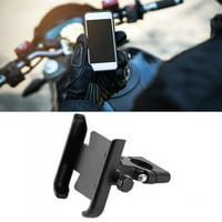 Ručni nosač telefona, aluminijski legura motocikl Držač telefona Universal Pad otporan na 4-6,5IN mobilni telefon za
