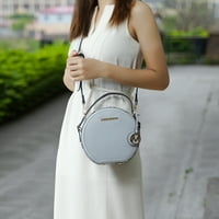 Kolekcija Mallory Veganska koža Ženska torba za križanje, elegantna mini satchel torbica za torbu Mia