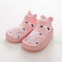Yinguo baby dječaci djevojke crtane podne cipele za hodanje prste dječje cipele čarape za bebe cipele ružičaste 12