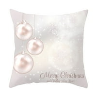 IOPQO jastuk za jastuk Zlatni božićni breskvo jastuk za kožu evropski i američki stil kućni ukras jastučnice kauč kauč jastuk zlatni božićni breskva jastuk za kožu c