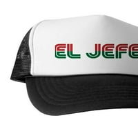 Cafepress - El Jefe - Jedinstveni kapu za kamiondžija, klasični bejzbol šešir