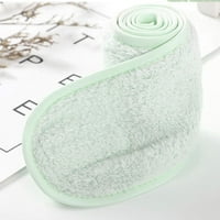 Traka za pranje za pranje za lice samoljepljivi sportski sport Yoga Turban za muškarce Žene Fleece Coral spa šminka kose pokrivač za kosu T8J8