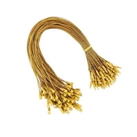 Kuke za ukrašavanje božićnih drva Xmas žiče vješalice String Snaps Gold Q9D6