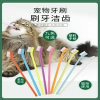 Kućne kućne četkice za pljuskove prijenosne pseške četkice za zube s jednom glavom CAT četkice za zube